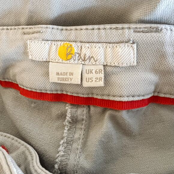 Boden Gray Straight Leg Pants size 2R - Picture 4 of 5